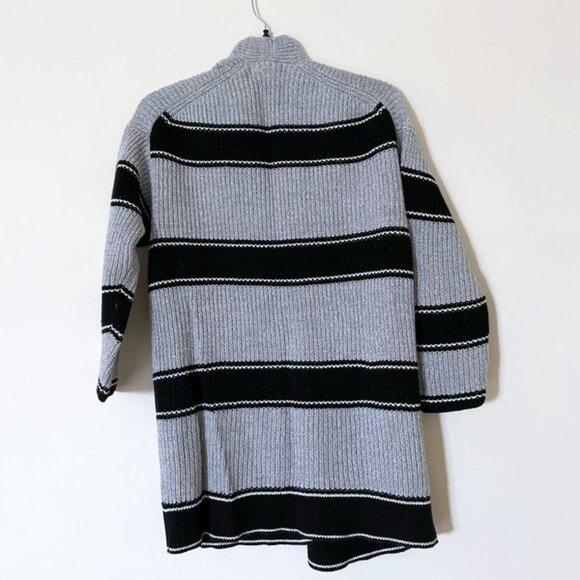 GAP Stripped knit cardigan, Open front long cardigan ✿ - Picture 2 of 8